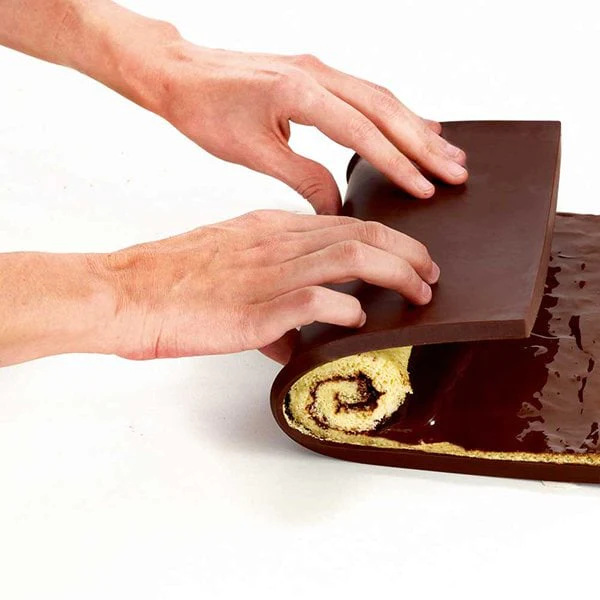 Lot Flexi'Plaque de pâtisserie à rebords et spatule à gâteaux Mathon
