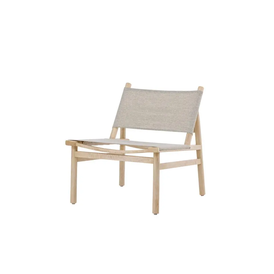 Loungestoel Naturel Mangohout - Millo