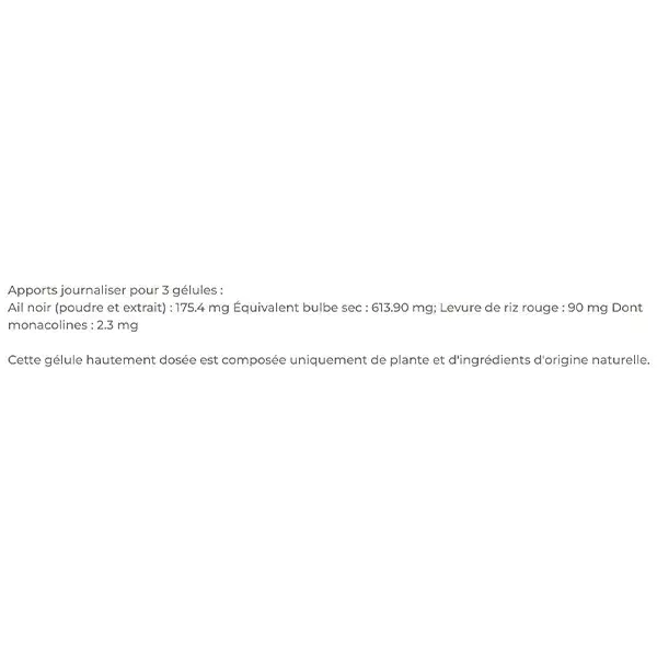 Biosens Cholestérol Bio 45 gélules végétales