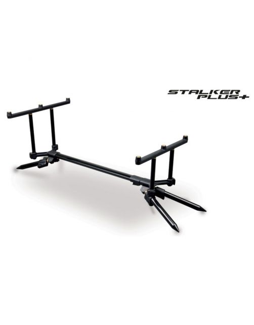 Fox Stalker Plus Pod Inc Case And 2 \/ 3 Rod Buzzer Bars - Rodpods - 2 & 3 Rod