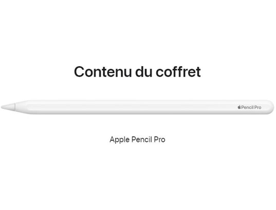 APPLE - Stylet Pencil Pro pour iPad Pro M4 et iPad Air M2