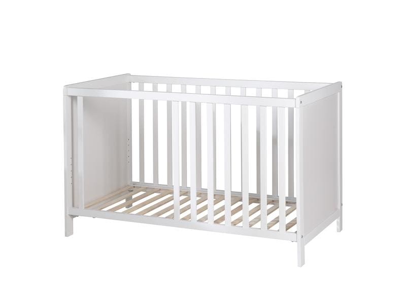 roba Beistellbett Hamburg weiss 60 x 120 cm Höhenverstellbares Baby- und Beistellbett