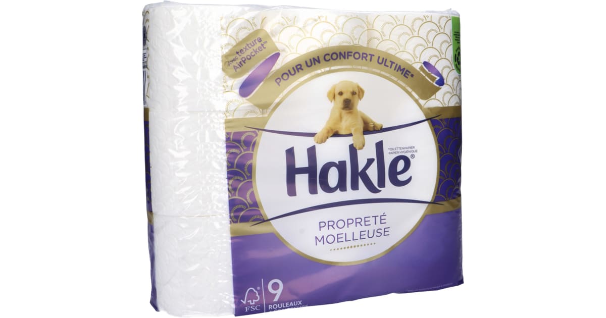 Hakle Toilettenpapier Verwöhnende Sauberkeit 4-lagig