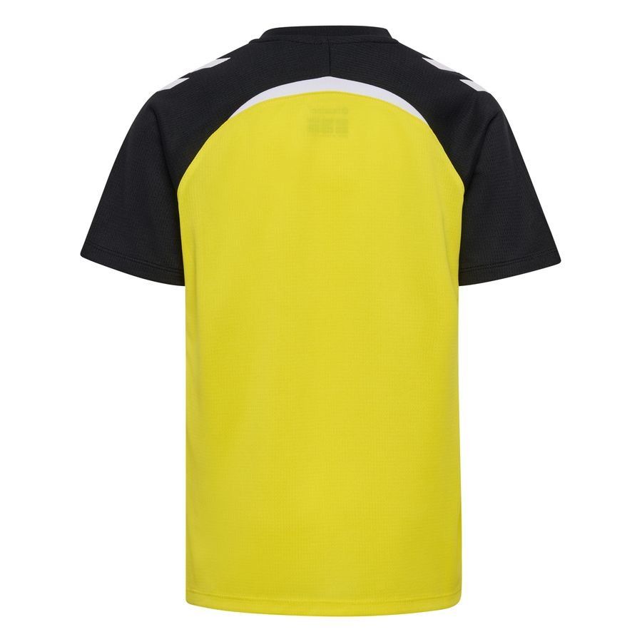 Hummel T-shirt d'Entraînement hmlLEAD 2.0 - Jaune/Noir/Blanc Enfant