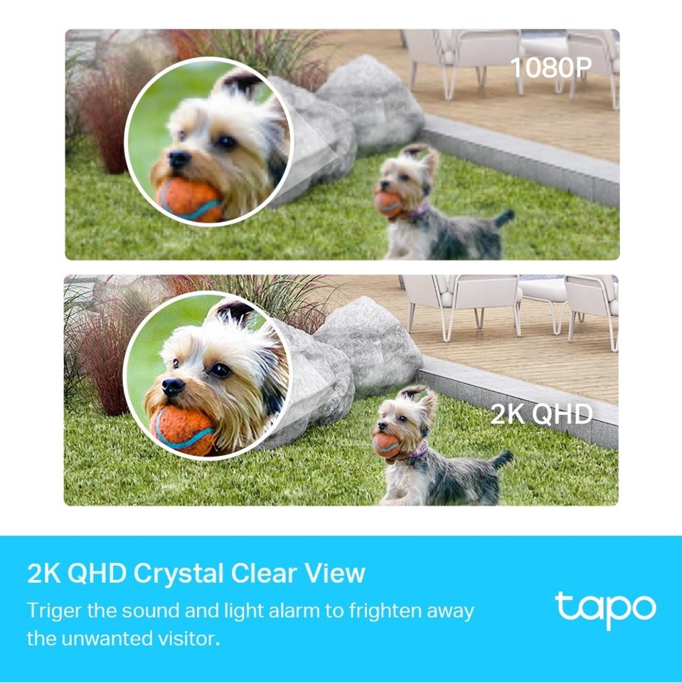 TP-Link - Tapo Smart Wire-Free Security Camera System /Tapo C420S2