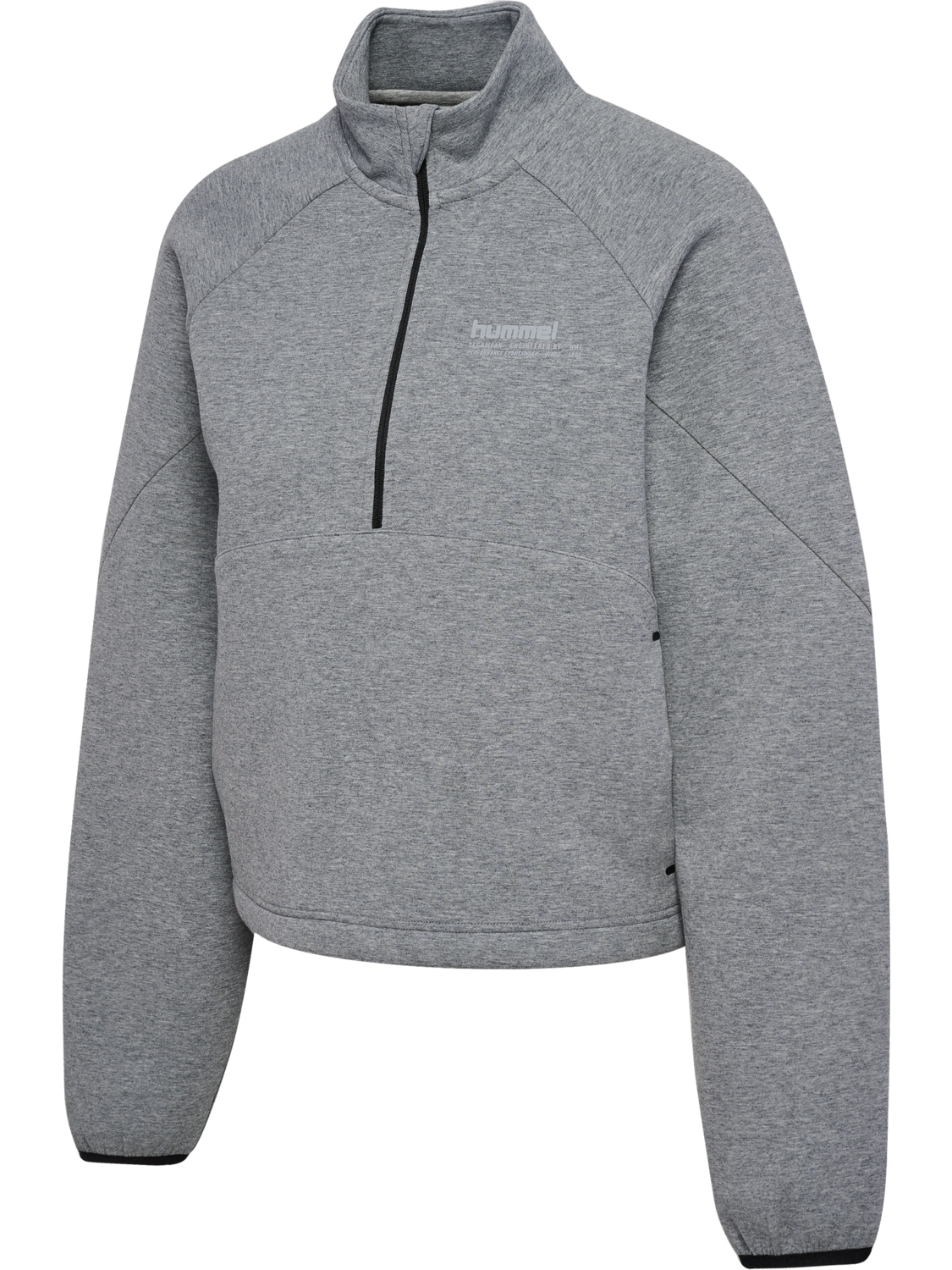 hmlTECH FLEECE WOMEN BOXY HALF ZIP