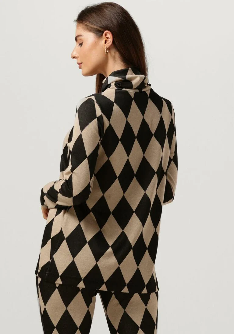 ANA ALCAZAR bruine ana alcazar coltrui turtleneck top