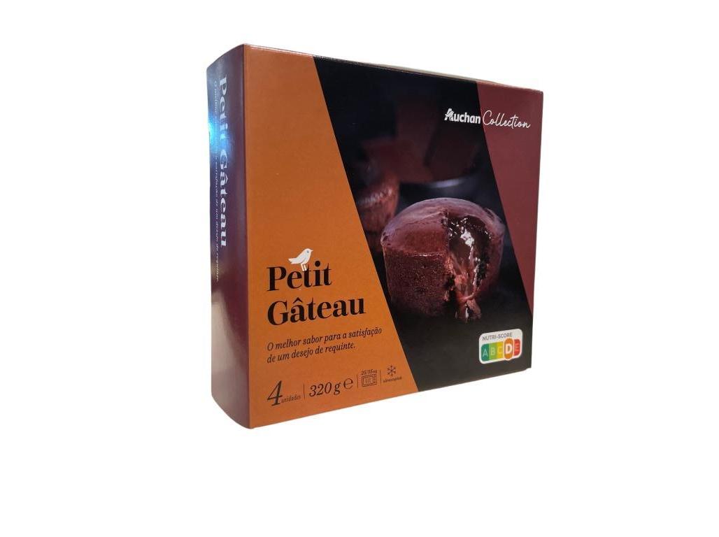PETIT GÂTEAU AUCHAN COLLECTION CHOCOLATE 4UN 320G