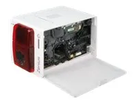 Evolis Zenius Expert Line - Plastikkortprinter - farve - blæksubliminering/termisk transfer - CR-80 Card (85.6 x 54 mm) - 300 dpi - op til 500 kort/time (mono) / op til 150 kort/time (farve) - kapacitet: 50 kort - USB, LAN - ildrød