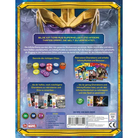 Asmodee Space Cowboys Splendor Marvel