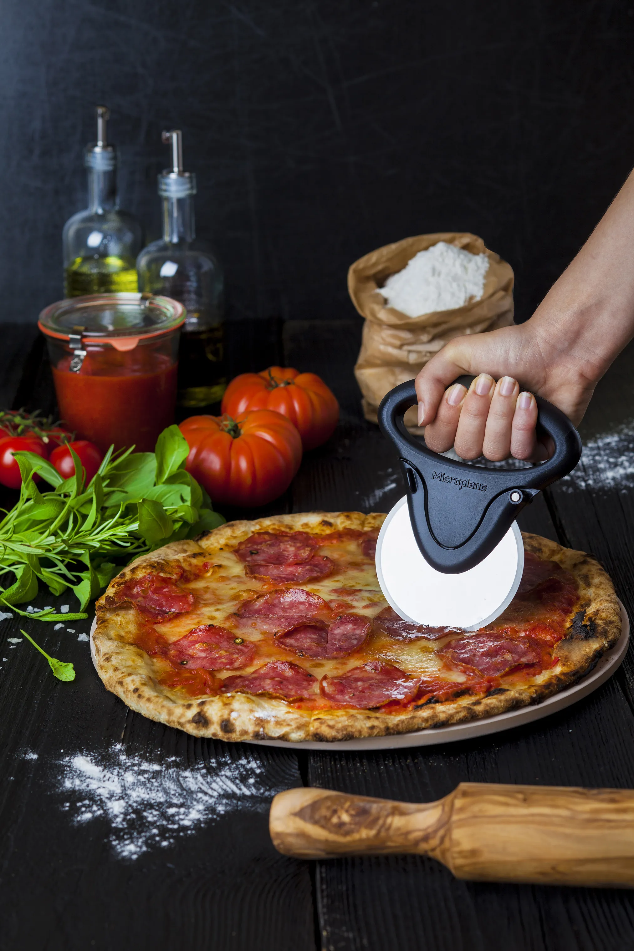 Microplane Gourmet Pizzaskærer