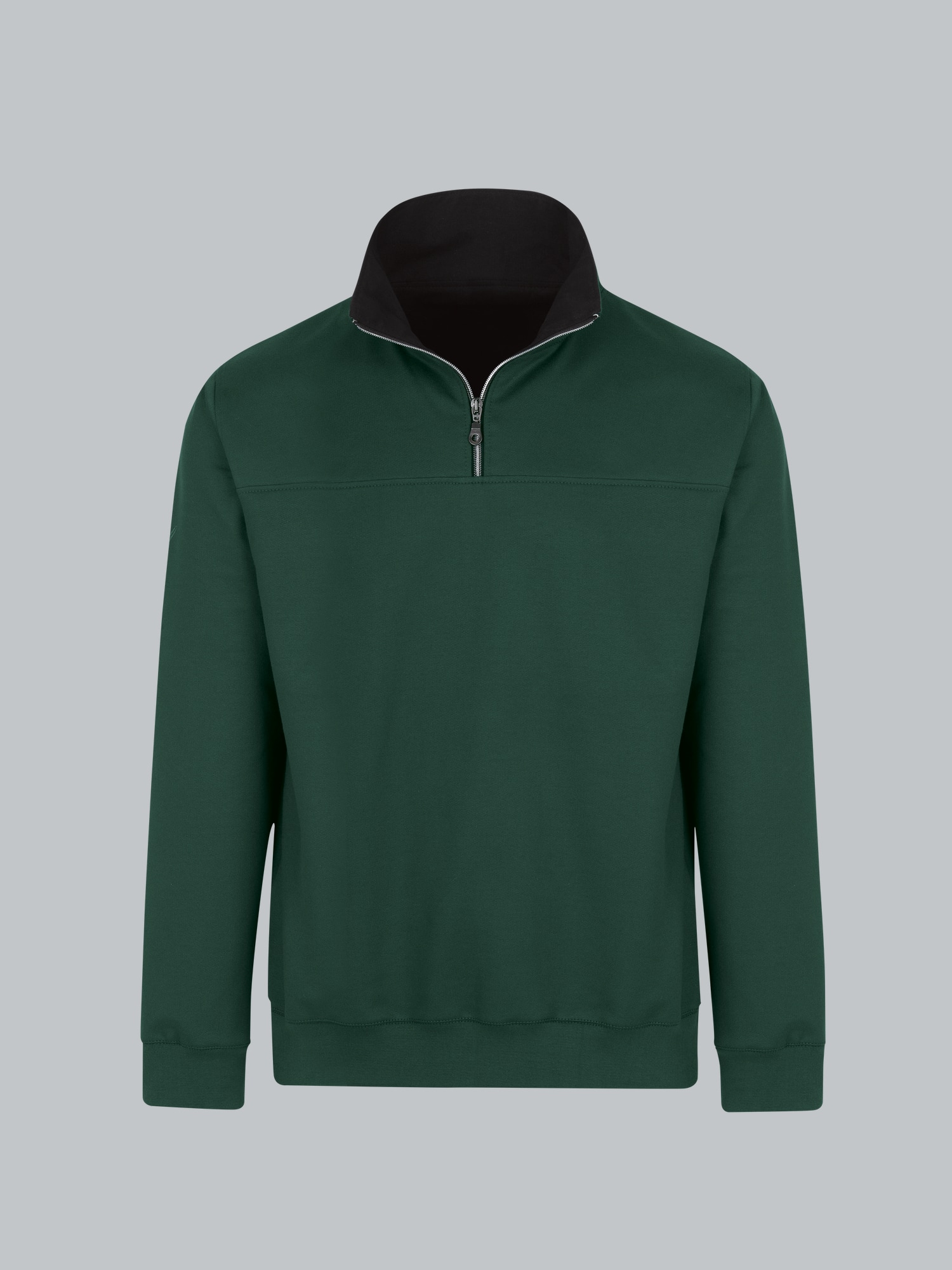 Sweatshirt mit Reißverschluss Tanne
