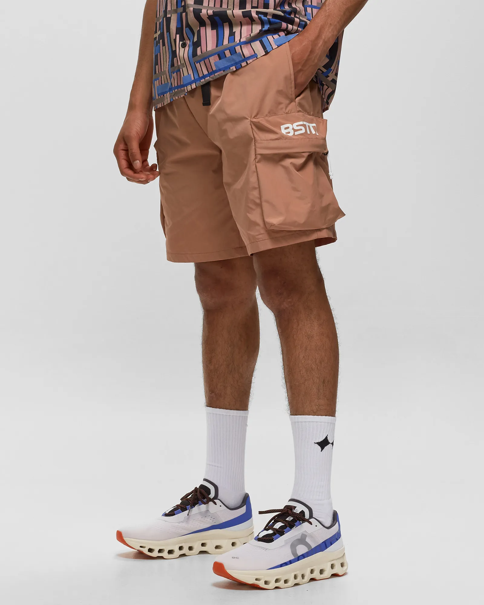 BSTN Brand Lightweight Cargo Shorts