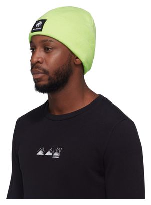 Bonnet Unisexe Mammut Fedoz Vert