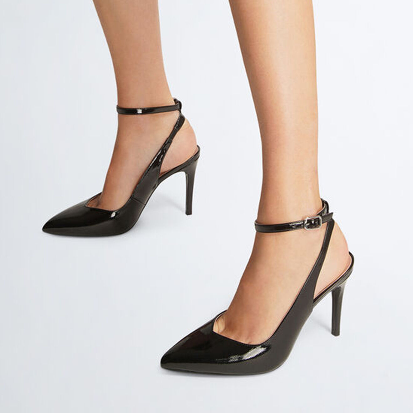 Liu-Jo Escarpins en Cuir Paneo noirs - Talon 10 cm