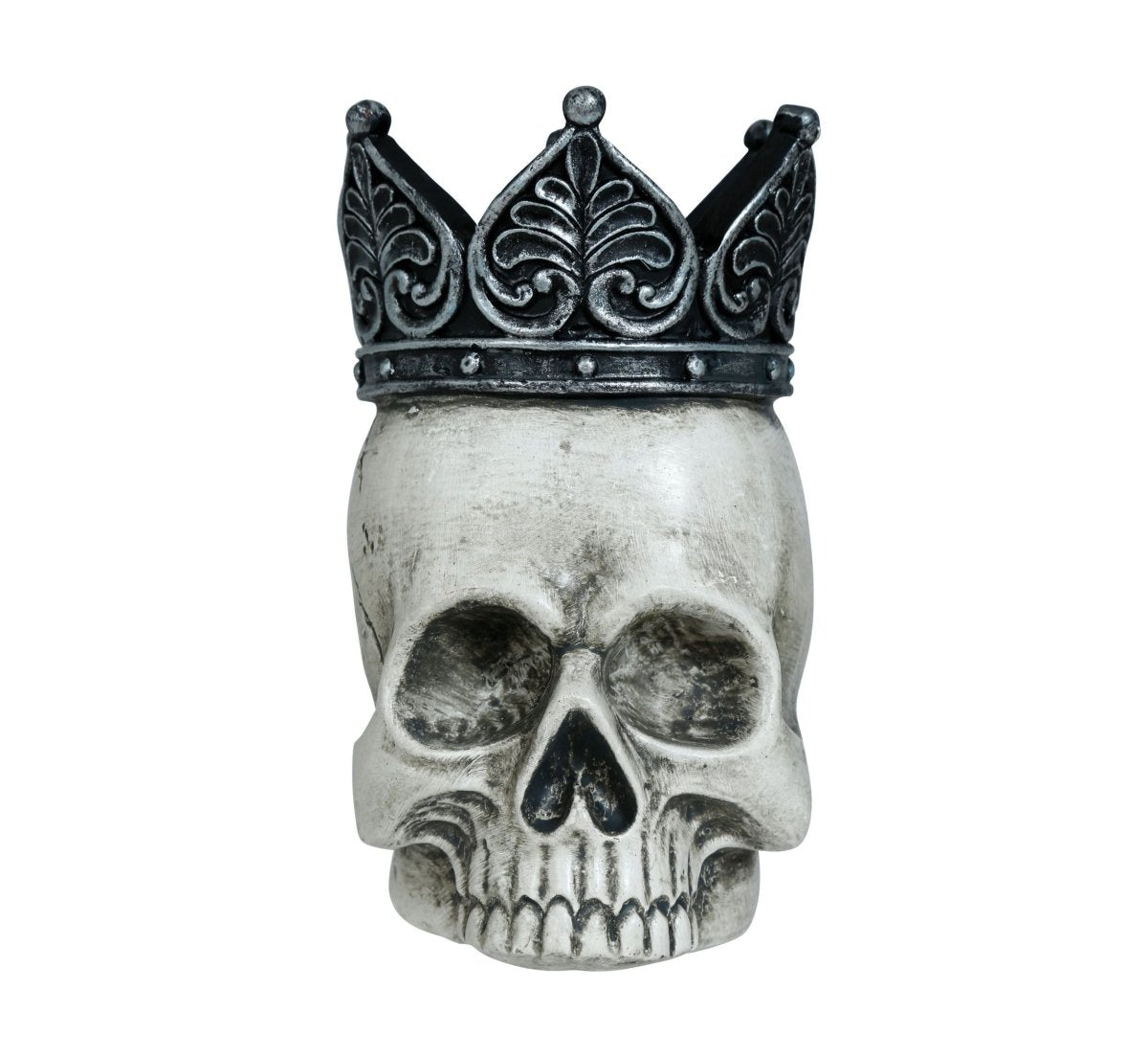 Halloween Schedel Met Kroon