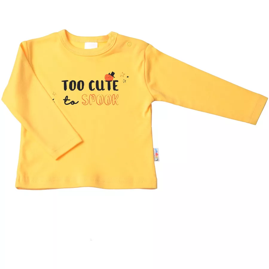 Liliput Langarmshirt Too cute gelb