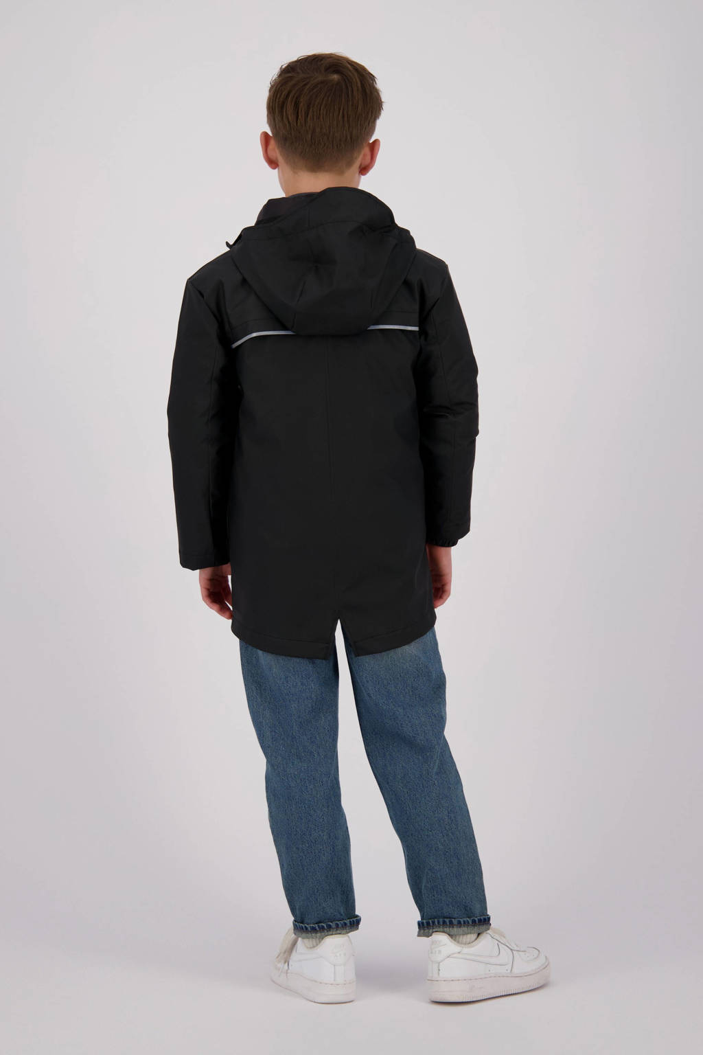 Vingino kids regenjas Monsoon zwart
