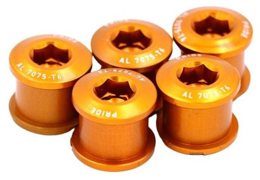 Vis de Cheminées Pride Vortex Chromoly 6.5mm Or