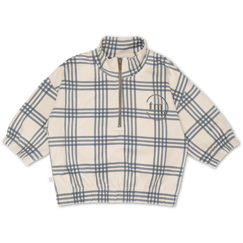 Køb That's Mine Carreaux Bleu Masi Sweatshirt