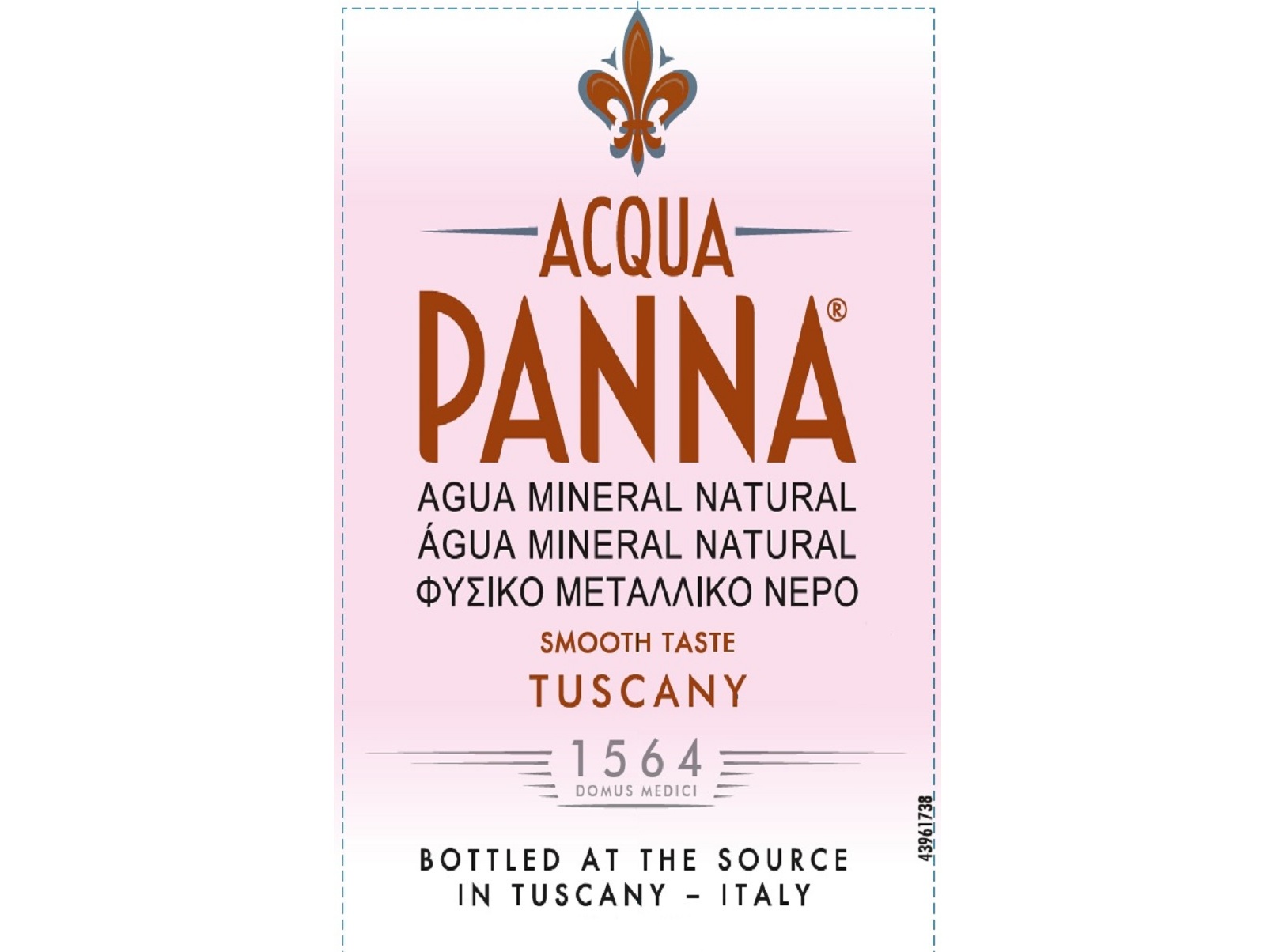 ÁGUA ACQUA PANNA MINERAL 0.75L