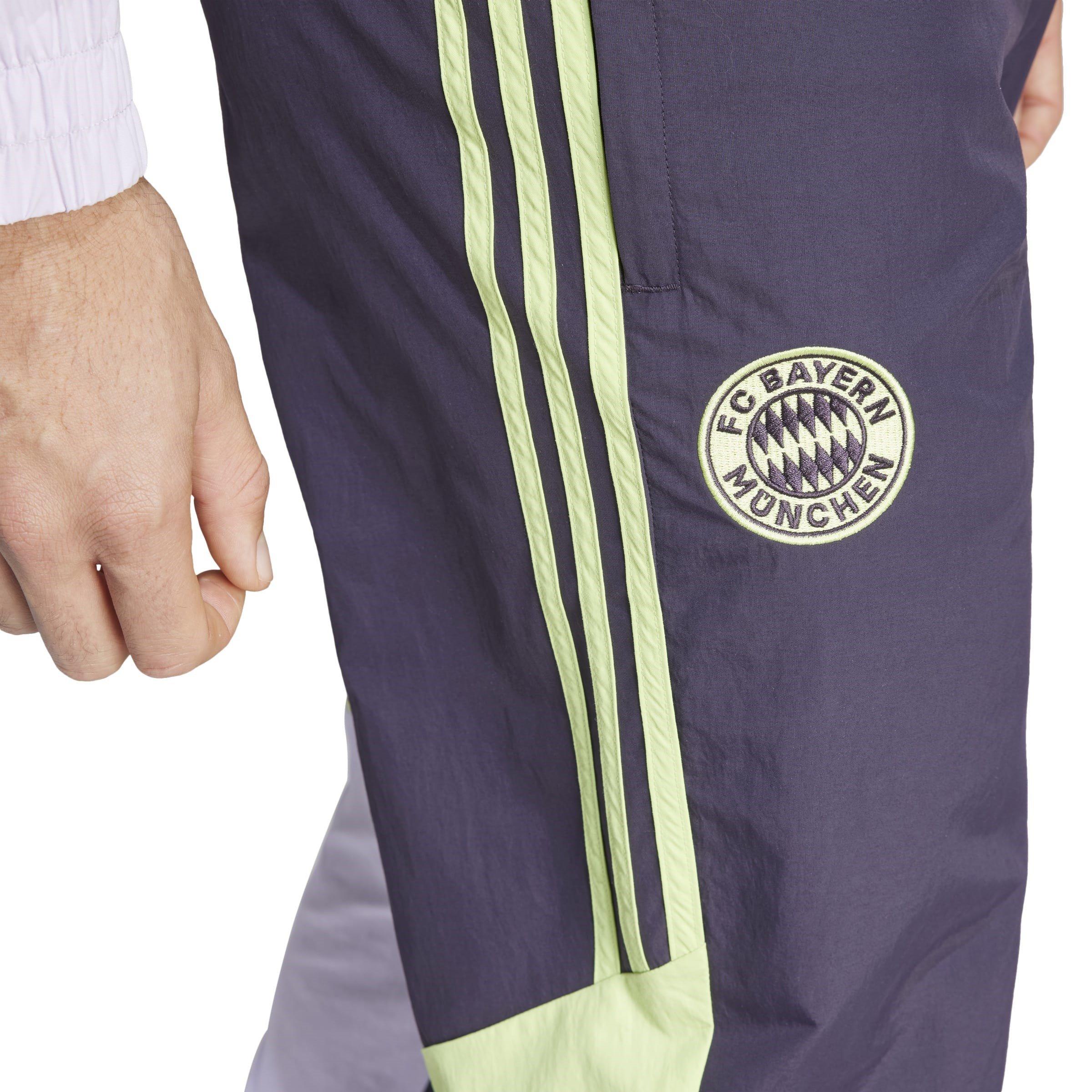 adidas FC Bayern Woven Tracksuit Bottoms 2023 2024 Adults