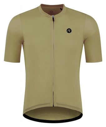 Maillot Manches Courtes Rogelli Distance Beige Homme