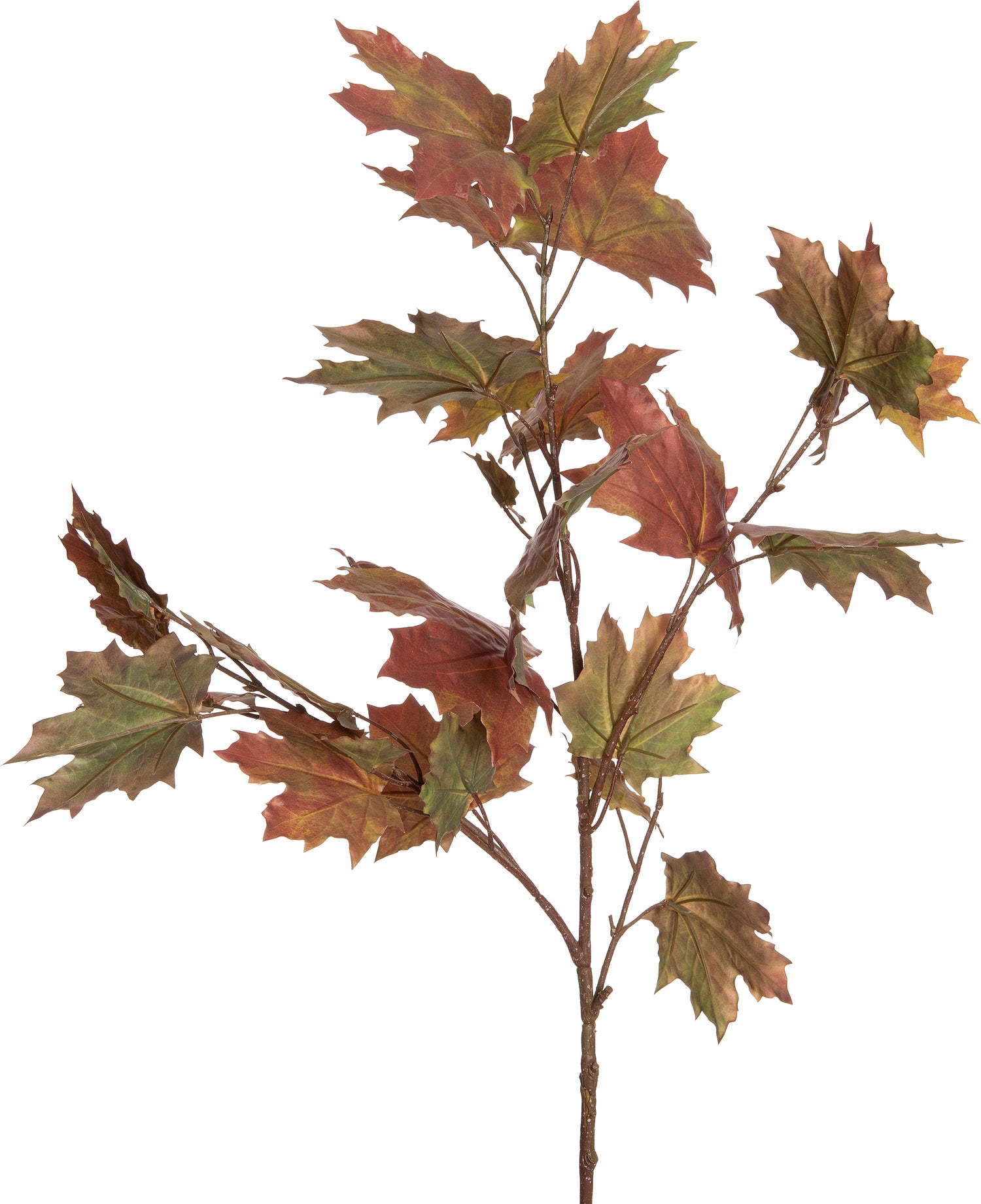 Intratuin kunsttak Druivenblad rood 112 cm