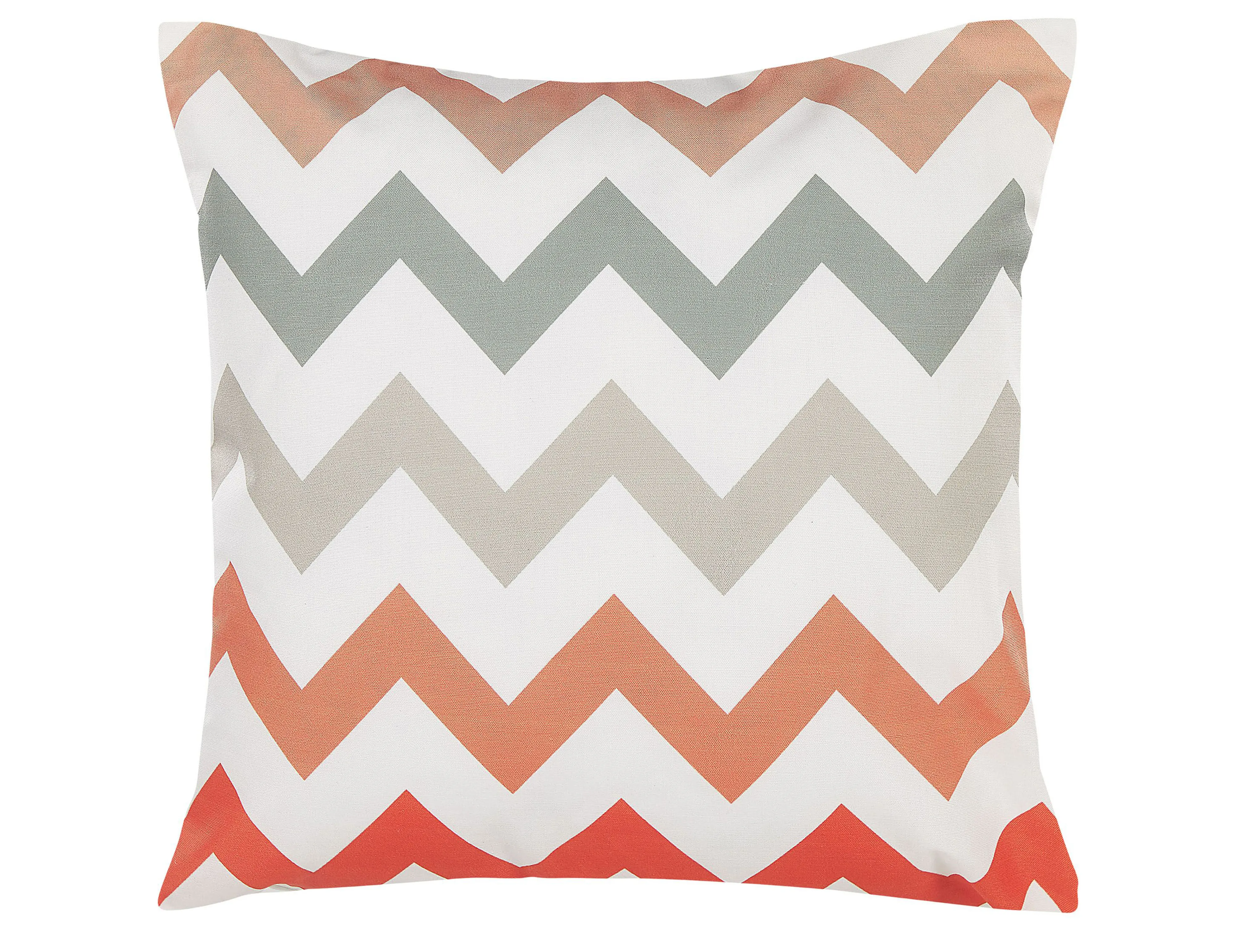 Set van 2 tuinkussens LAGARO chevron patroon 45 x 45 cm Meerkleurig