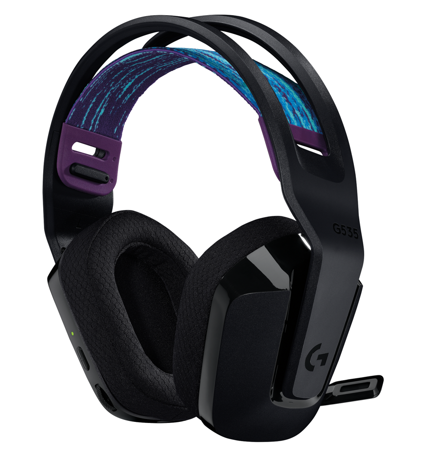 Logitech - G535 LIGHTSPEED Trådløst Gaming Headset - SORT