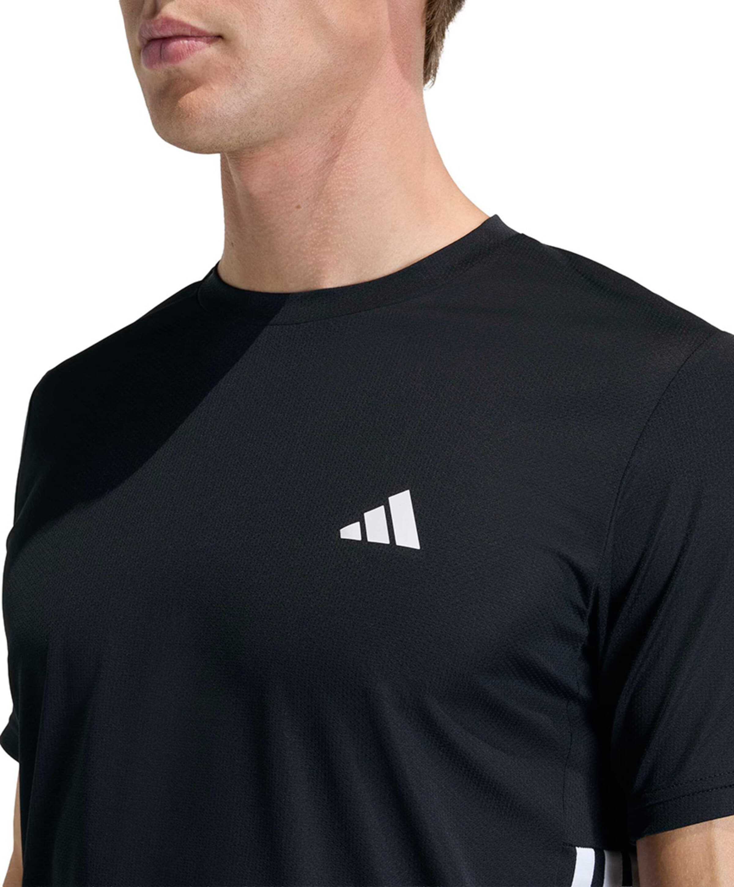 Adidas Heren t-shirt zwart