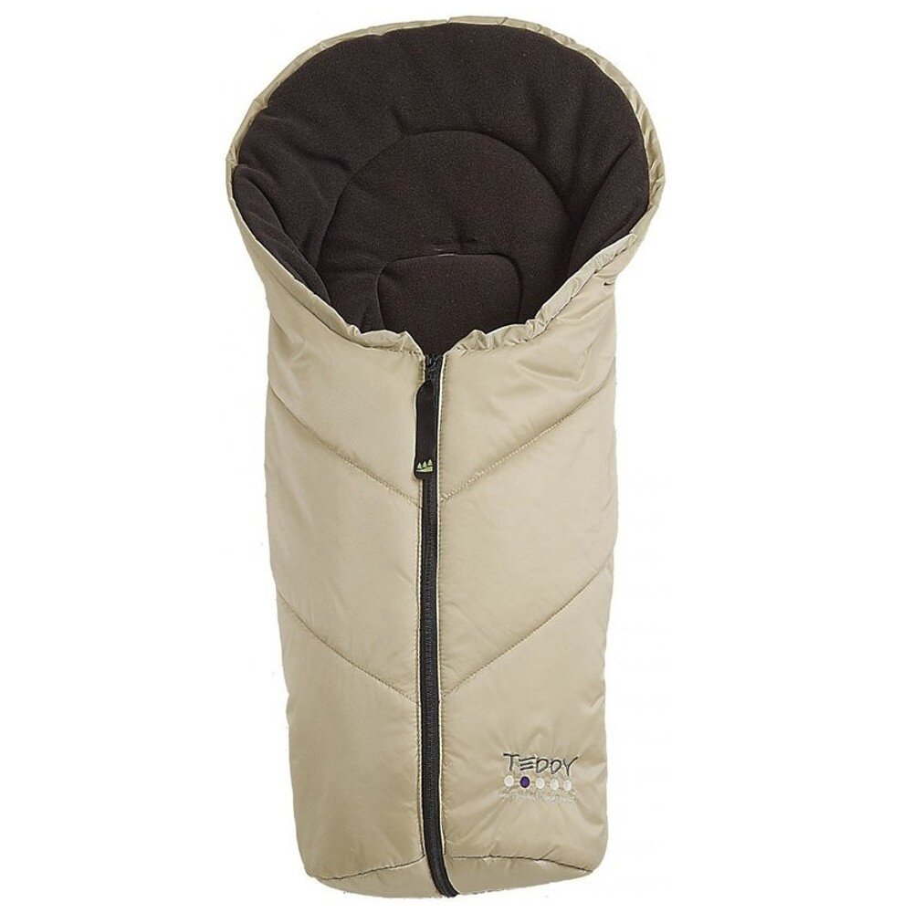 Odenwälder BabyNest Odenwälder Fußsack für Babyschale Teddy P5 sand