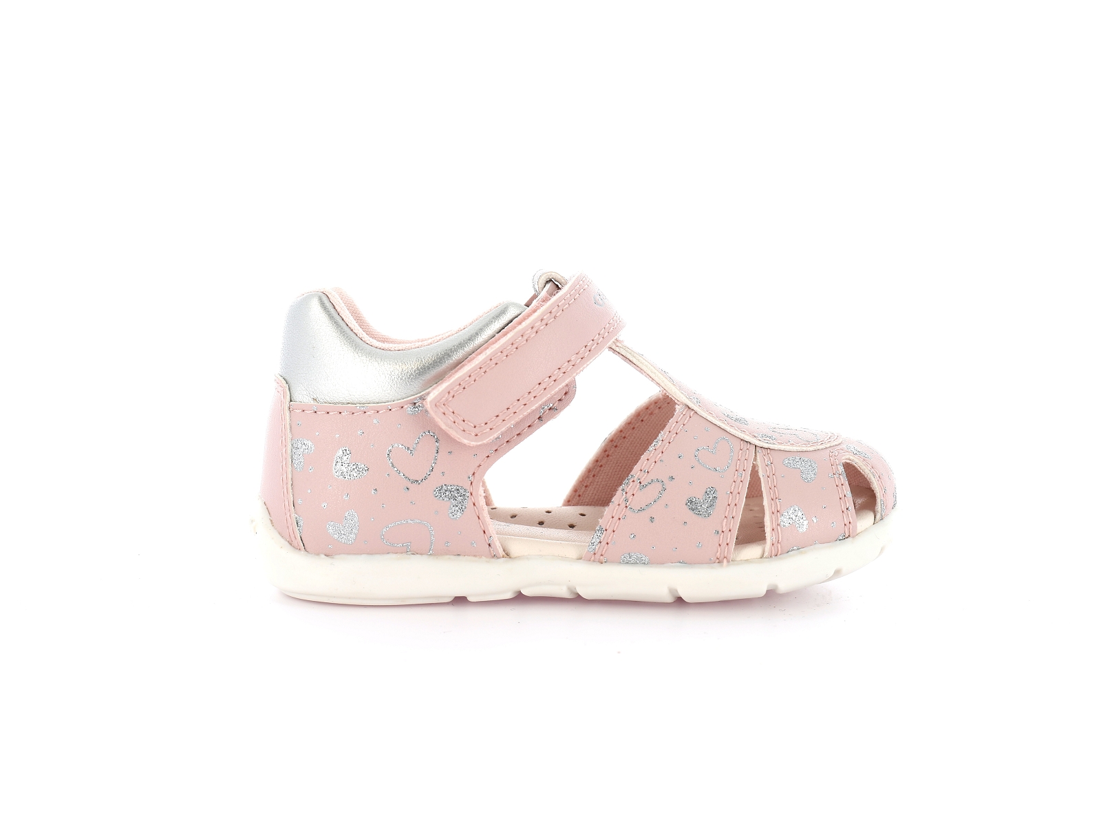 Geox-ELTHAN GIRL B451QC Matières combinées Rose