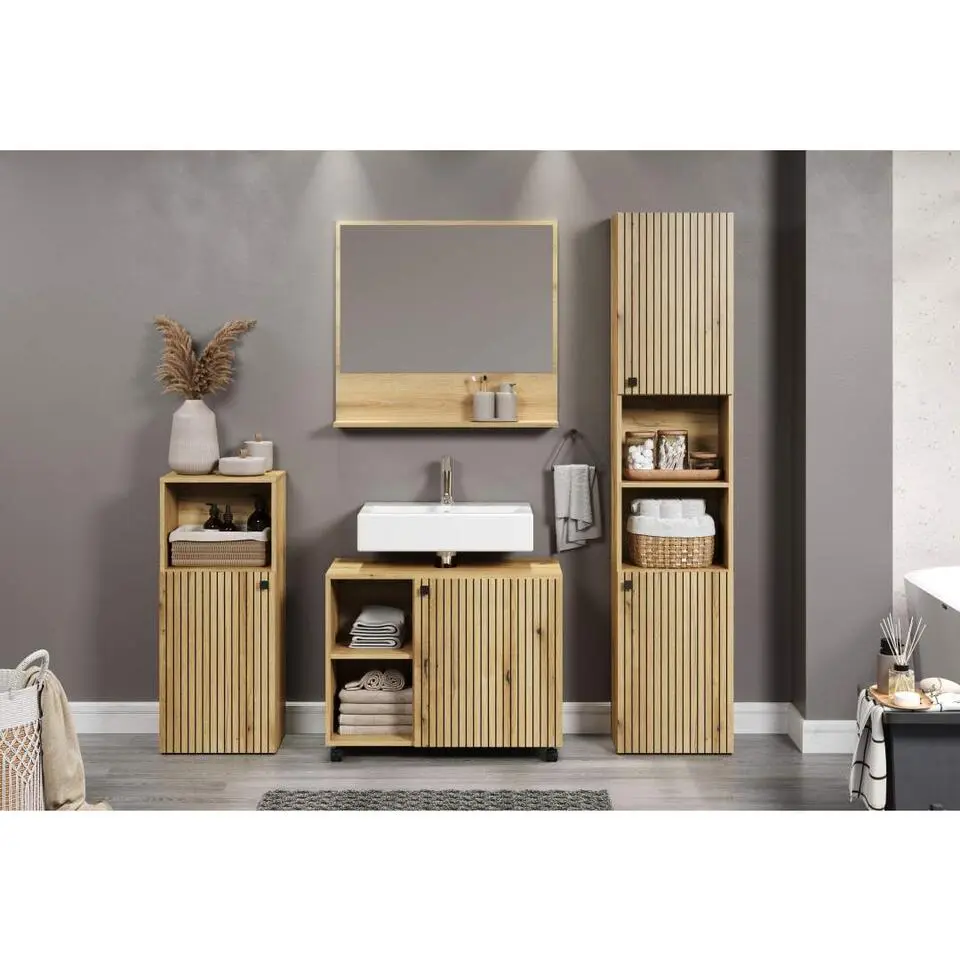 Hioshop PureBliss kolomkast eik decor