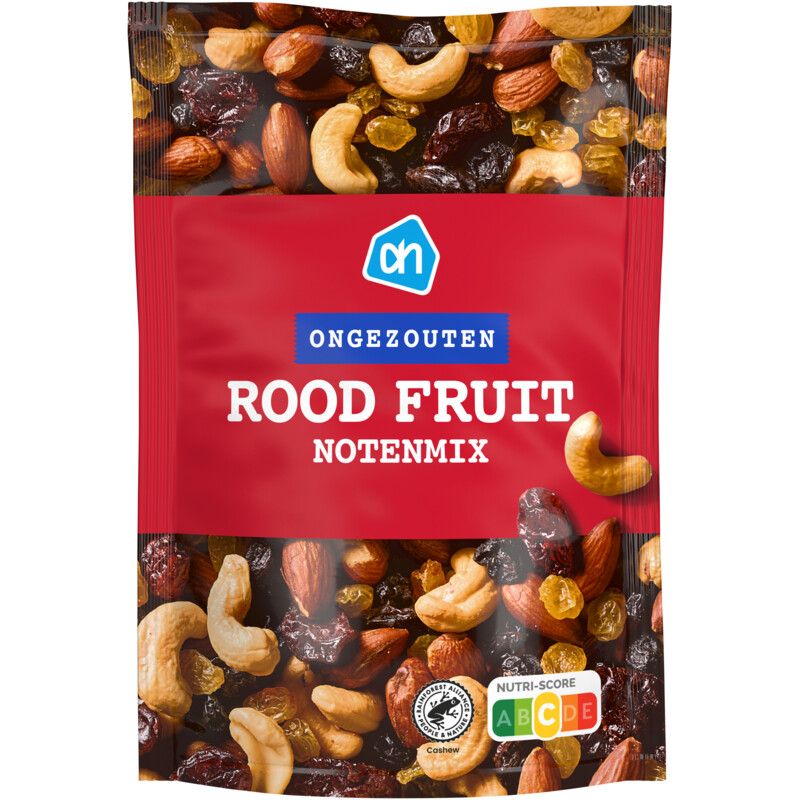 AH Rood fruit notenmix ongezouten