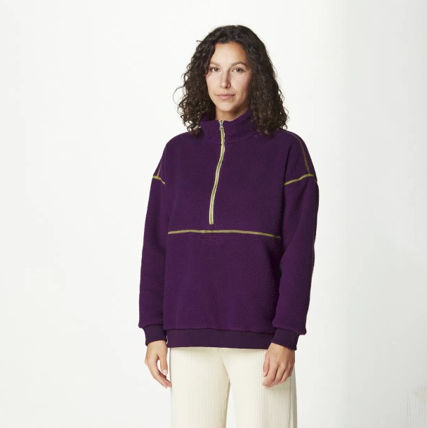 Picture Cylla 1/4 Fleece Potent Purple