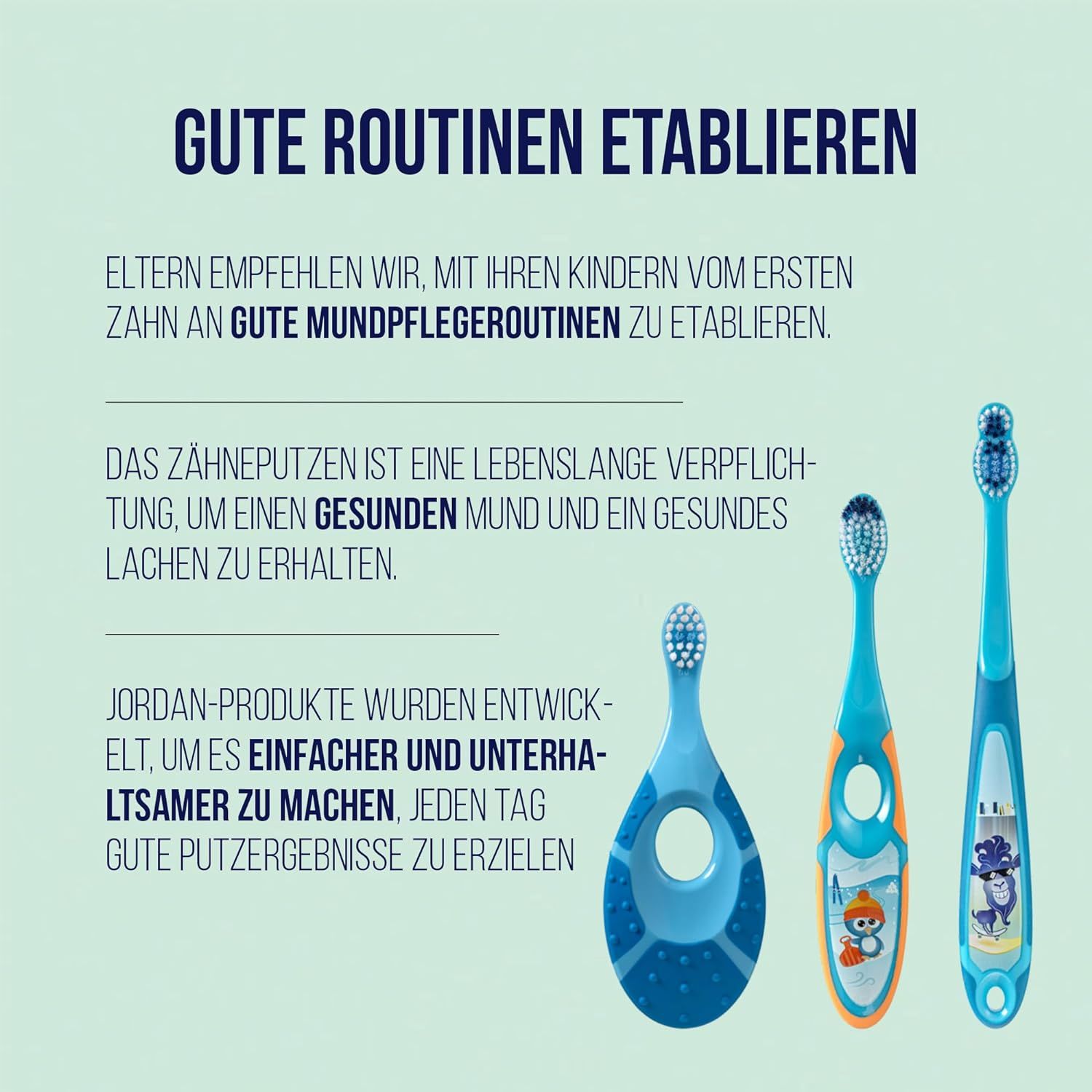 Jordan Step 3 Zahnbürste Kinder