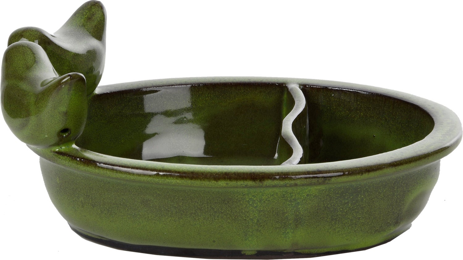 Esschert Design vogelbad groen 21,2 x 15,3 x 8,9 cm