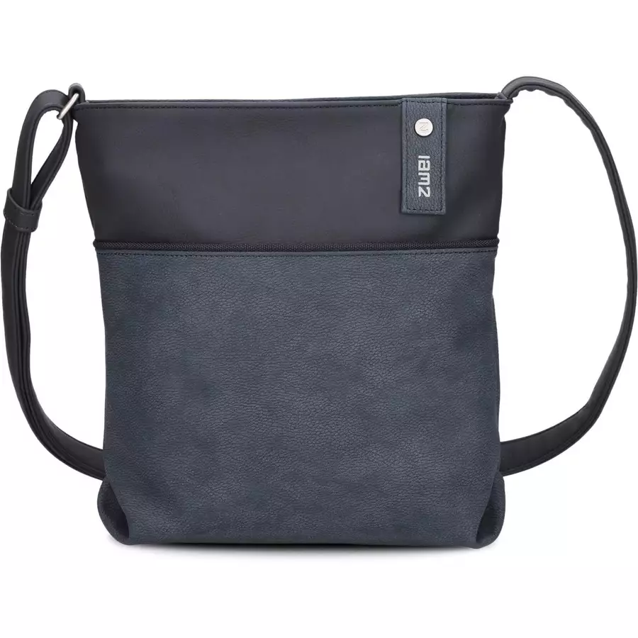 zwei Jana J10 - Schultertasche 29 cm nubuk-ink
