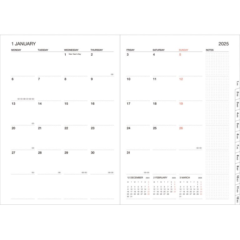 Mark's Wochenkalender 16 Monate Storage.it