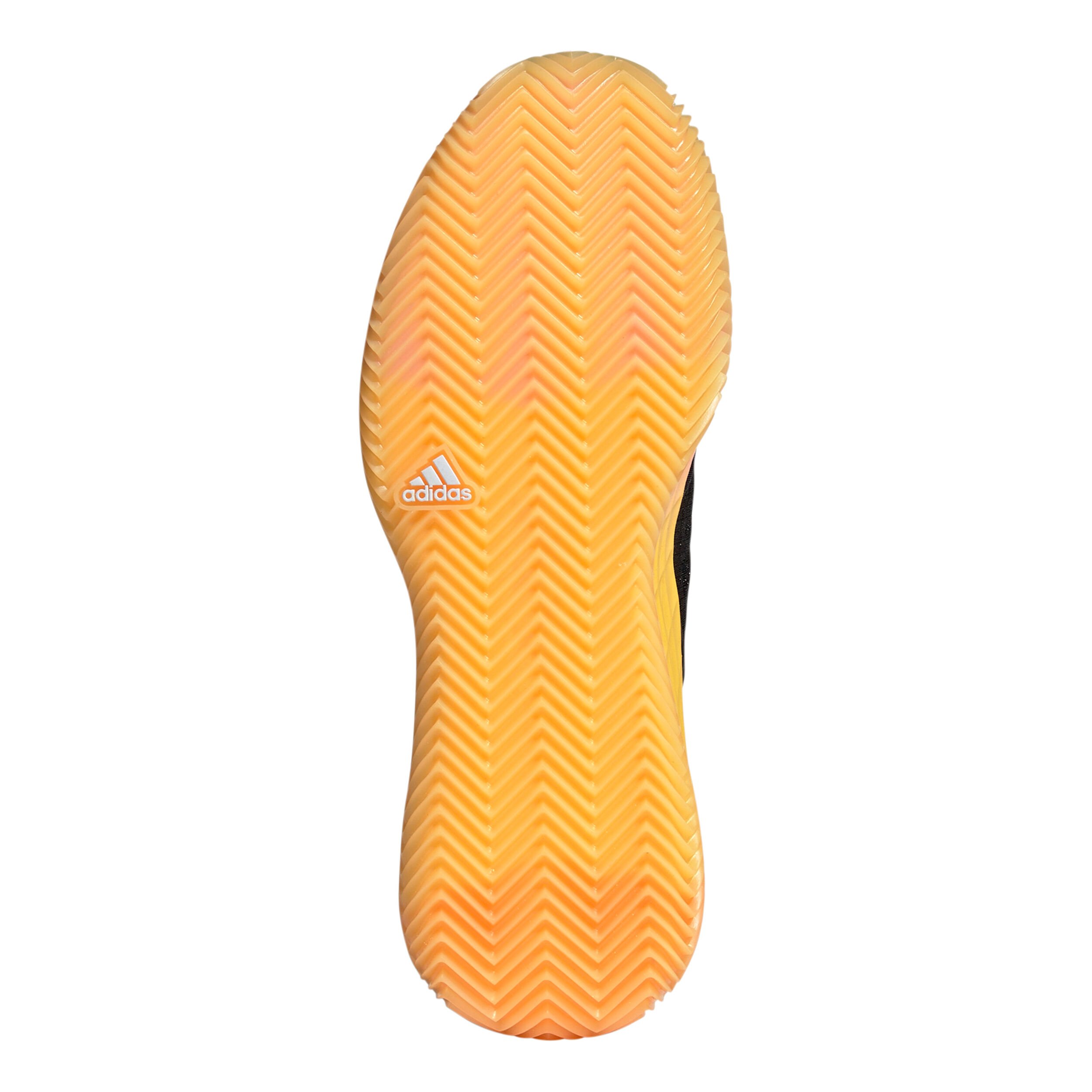 adidas Adizero Ubersonic 4.1 Chaussure Terre Battue Femmes - Noir , Orange
