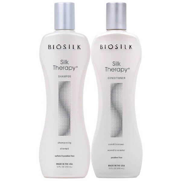 Cure Shampooing + Conditionneur Silk Therapy Biosilk