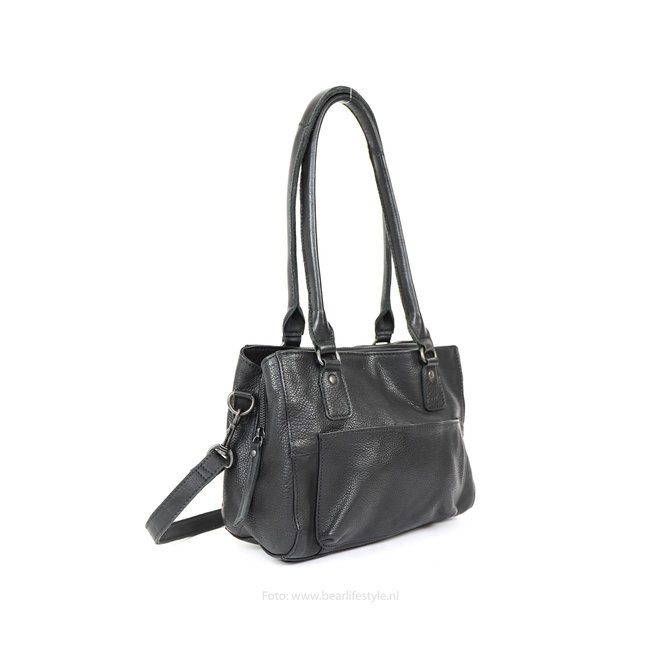 Bear Design Callisto Pelle Schoudertas Rita Zwart CP1201
