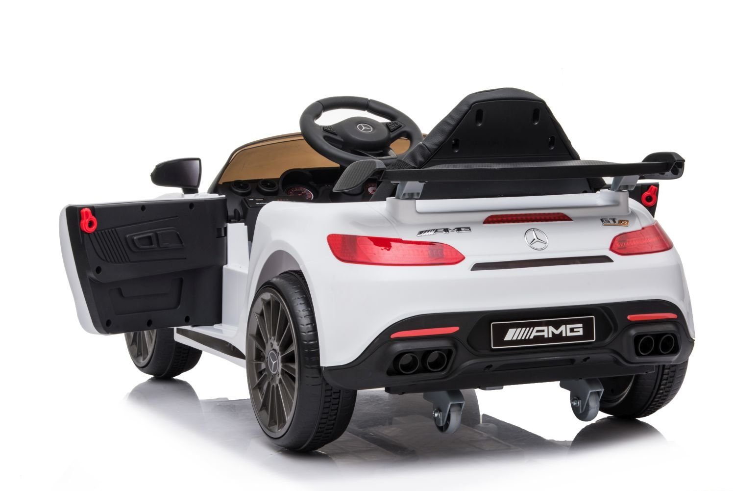 Carrinho Elétrico Infantil Mercedes GTR AMG da Toys Store, Carro Elétrico Infantil, Veículo Esportivo, Capacidade de Peso 35 kg