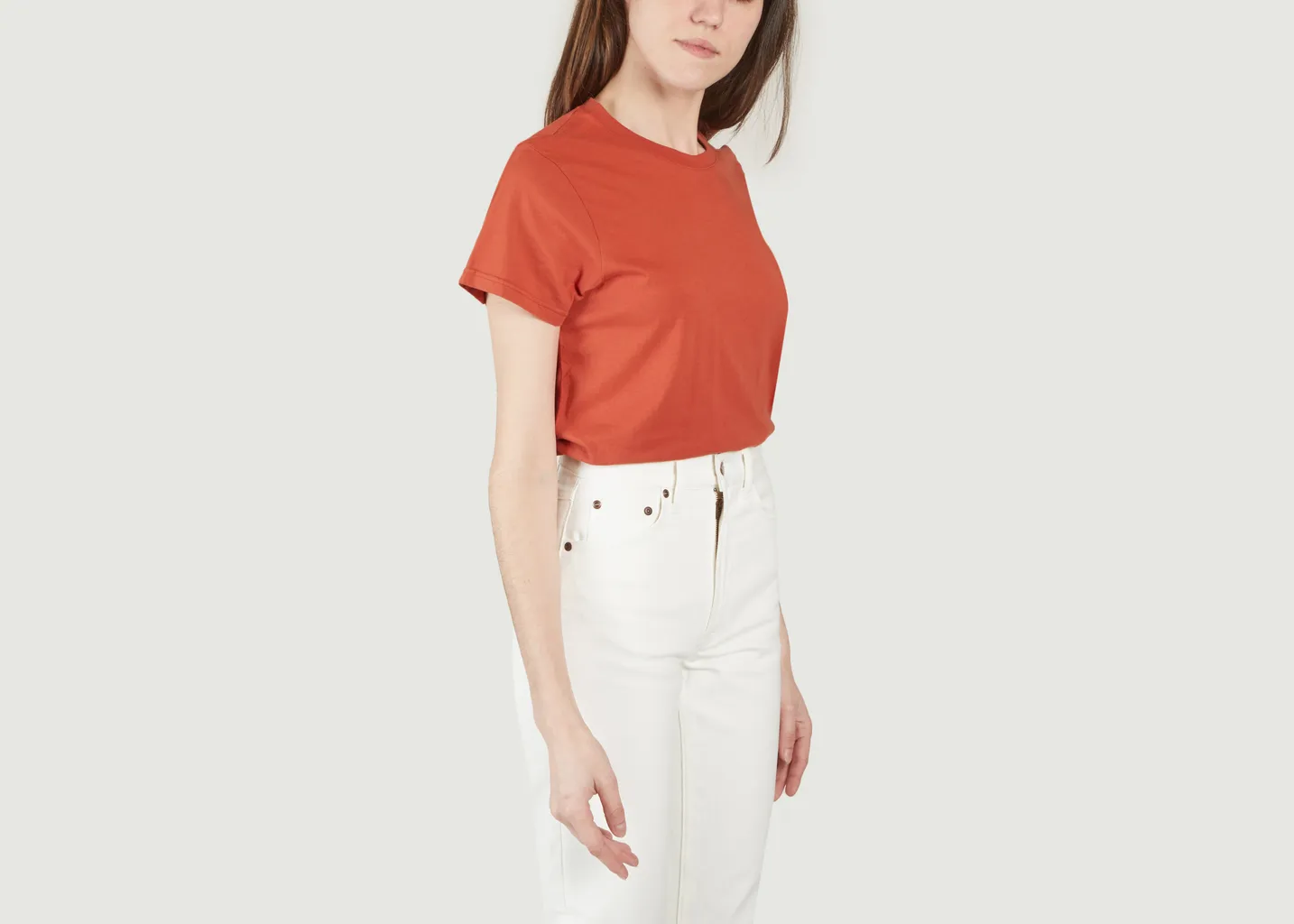 T-shirt cintré en coton bio Colorful Standard