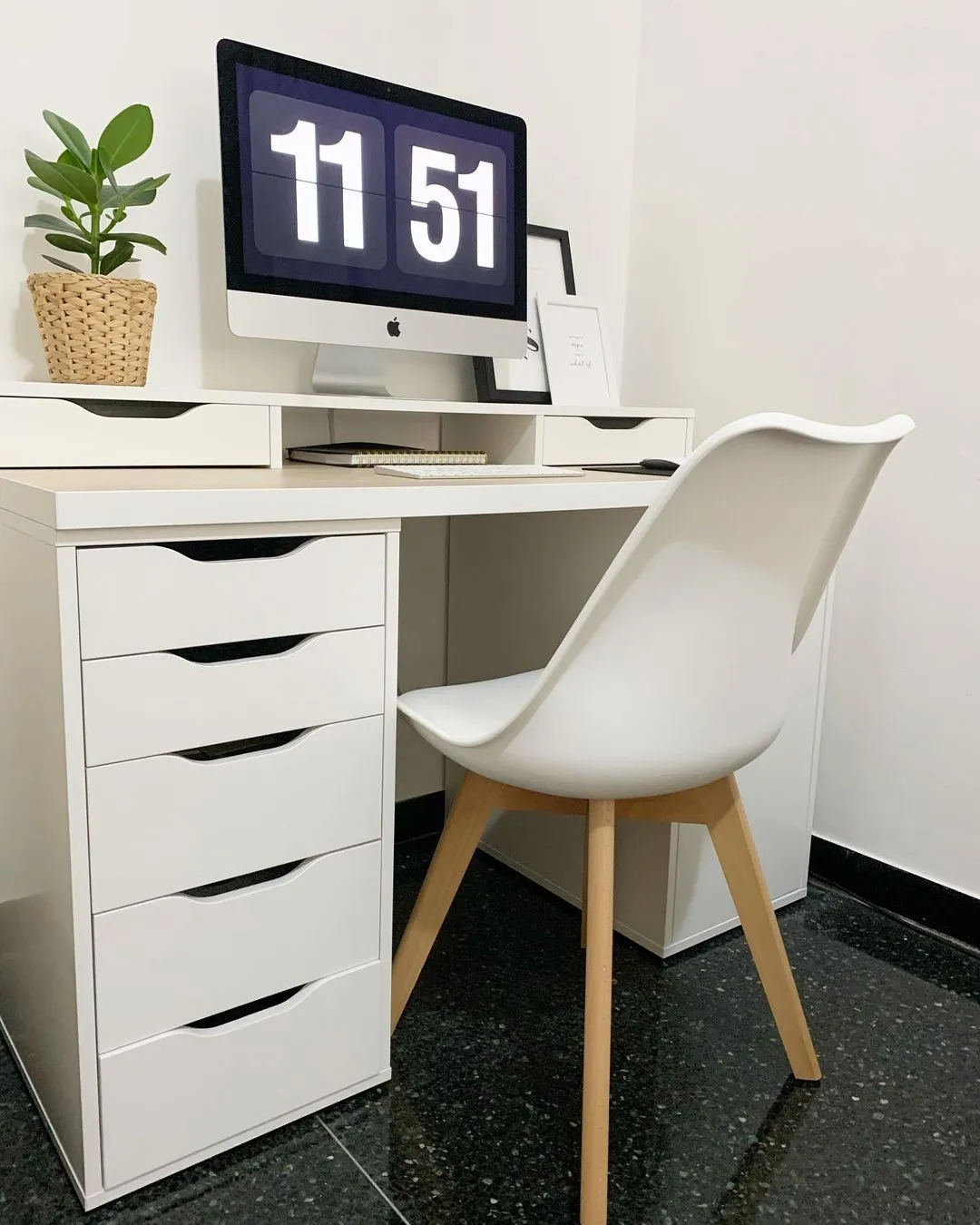 Set van 2 eetkamerstoelen DAKOTA II Wit