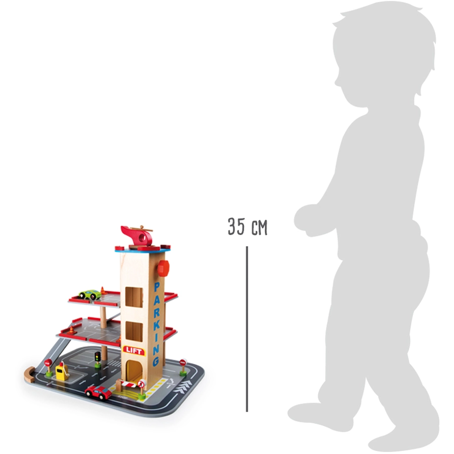 small foot® Parkhaus Rasante Abfahrt