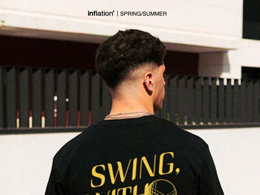 Newin - Koel, snel drogend T-shirt met letters