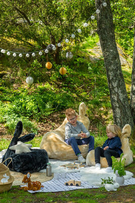 Alice & Fox Lyslenke 2,85 m, Grå