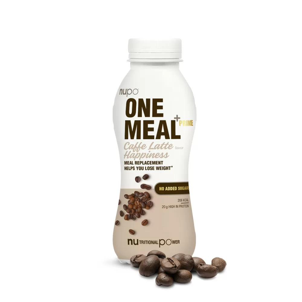 Nupo One Meal  Prime Shake Caffe Latte Happiness - 1 stk.